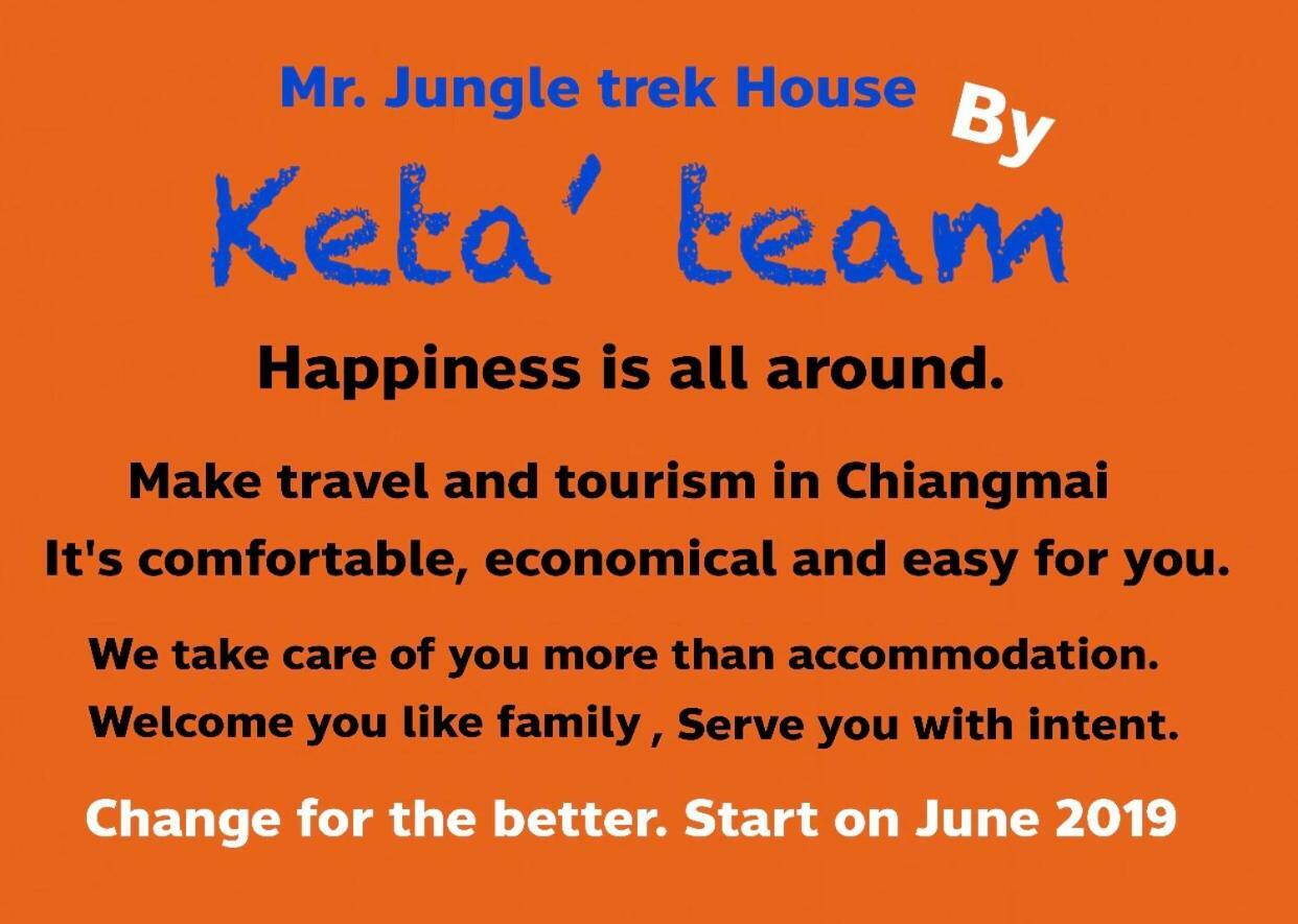 Keta' Jungle Trek House Ostello Chiang Mai Esterno foto